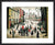 A Procession by L.S. Lowry. Framed art print.