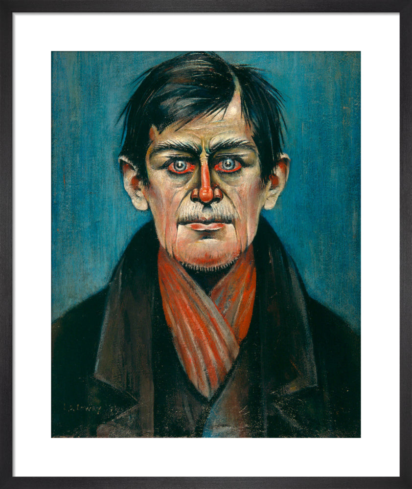 Head Of A Man (With Red Eyes) 1938 - L.S. Lowry Print