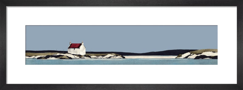 Blue Island by Ron Lawson. Framed art print.