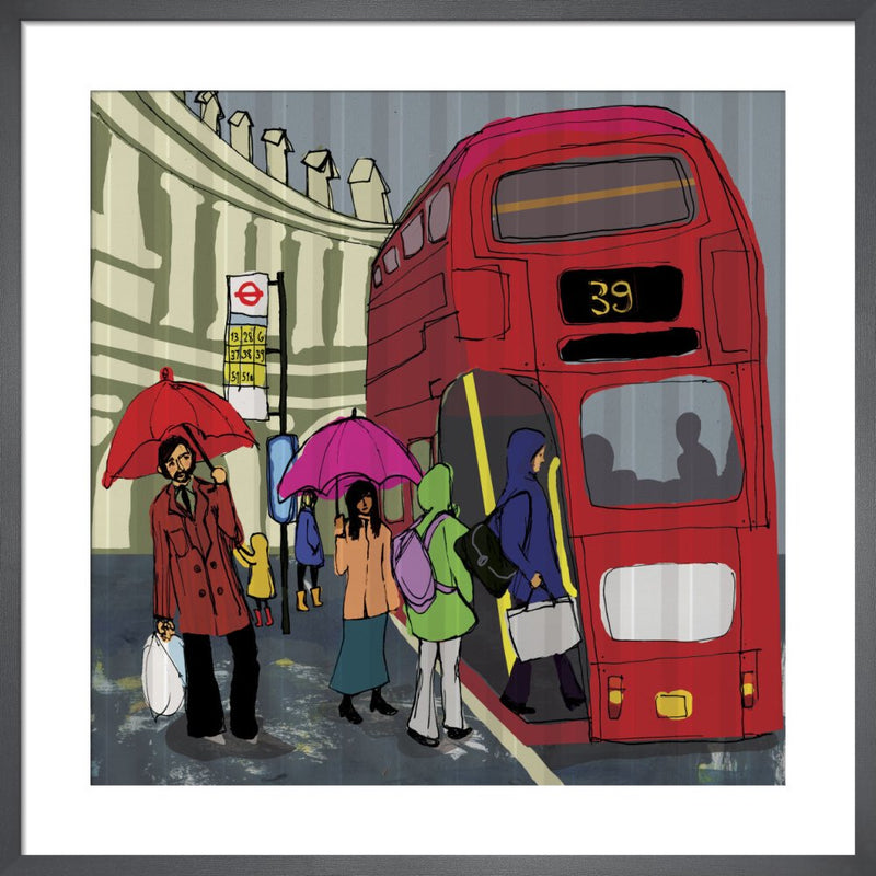 No 39 by Louise Cunningham. Framed art print.