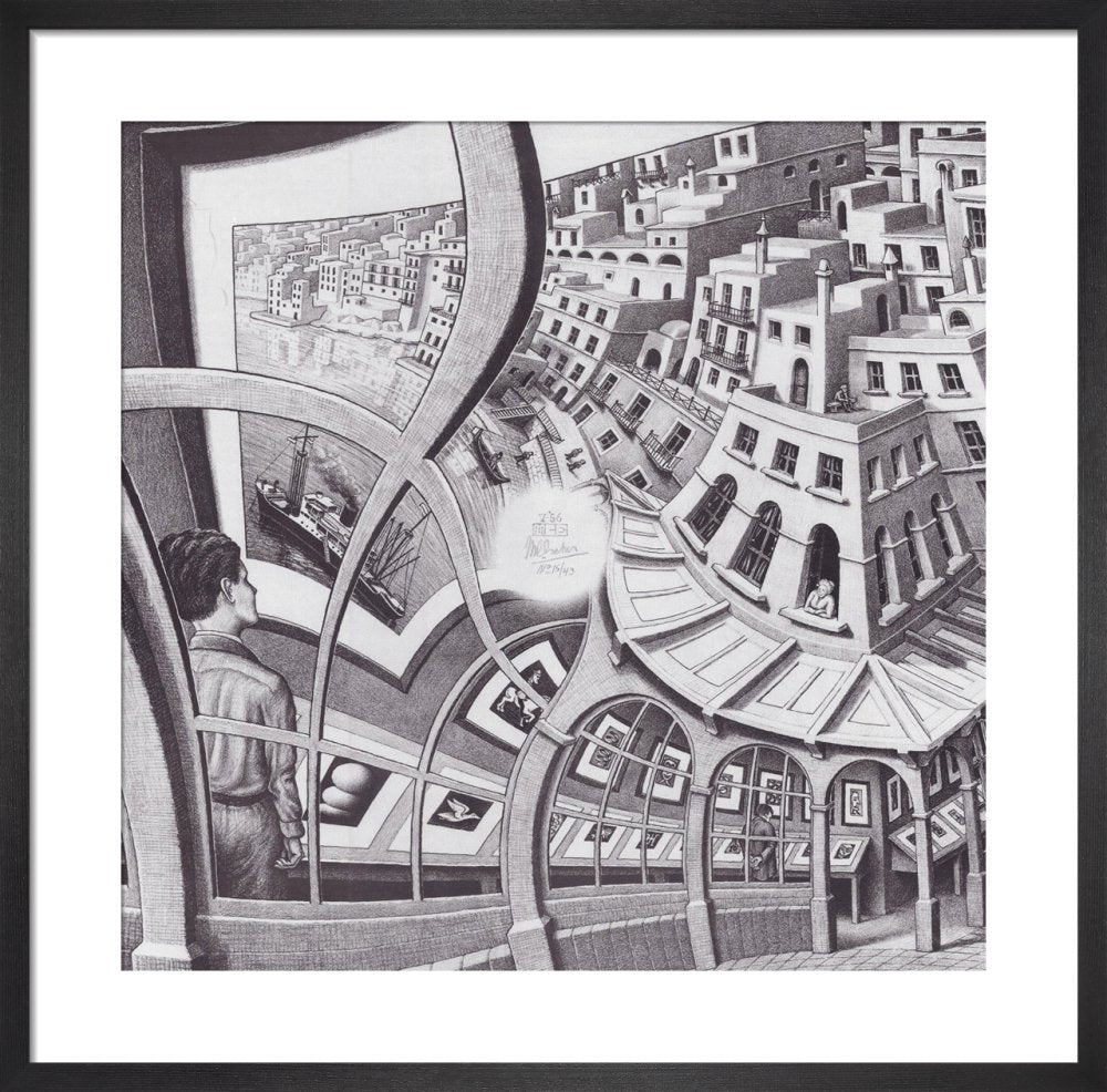 Print Gallery M.C. Escher Print Framed Art UK