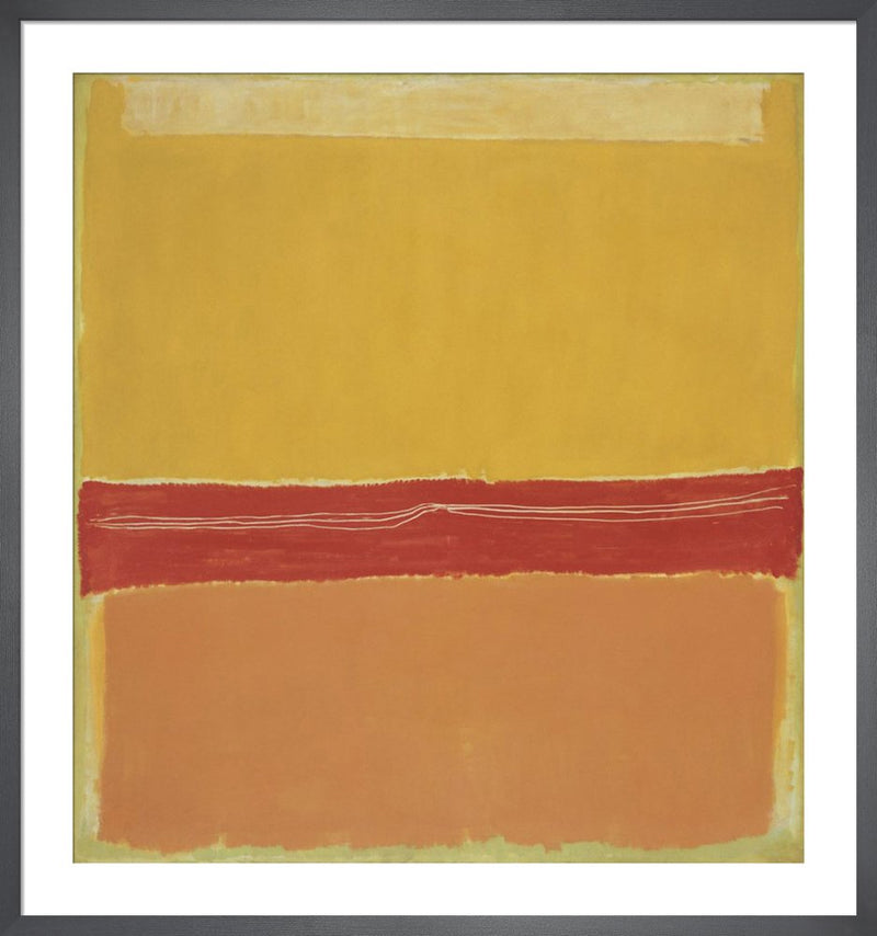 No. 5 or No. 22 by Mark Rothko. Framed art print.