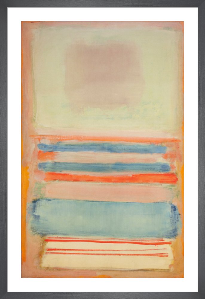 Nº.7 (or) Nº.11, 1949 by Mark Rothko. Framed art print.