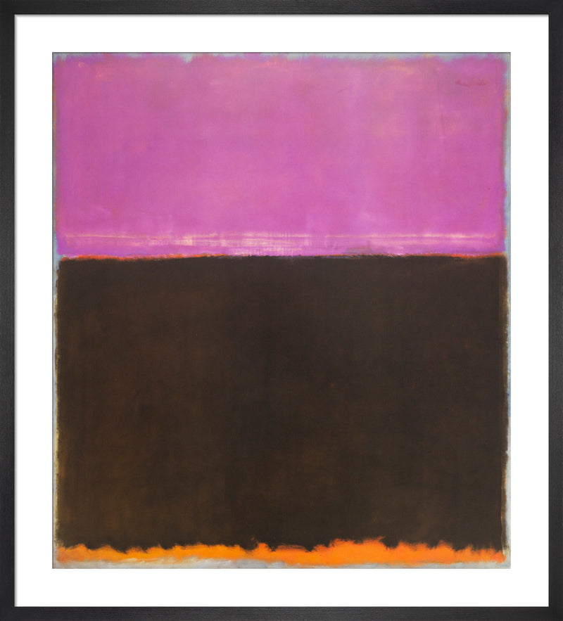 Untitled, 1953 by Mark Rothko. Framed art print.