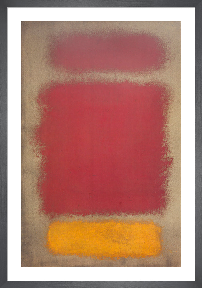 Untitled, 1968 by Mark Rothko. Framed art print.