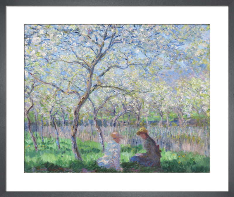 Le Printemps, 1886 by Claude Monet. Framed art print.