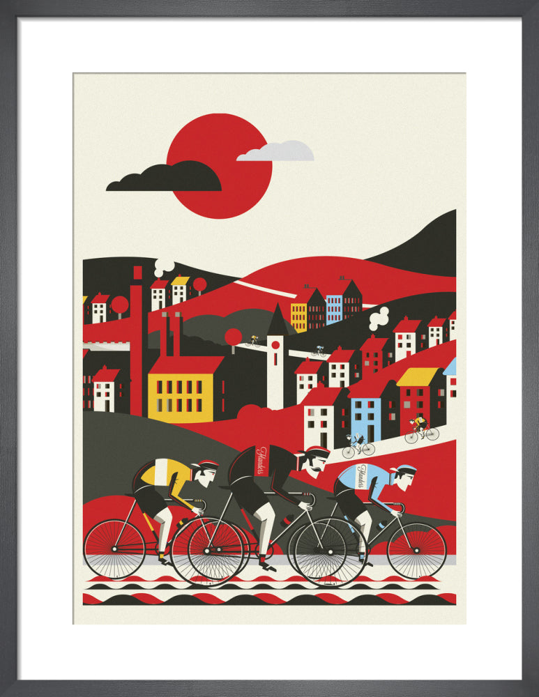 Cobbles by Neil Stevens. Framed art print.