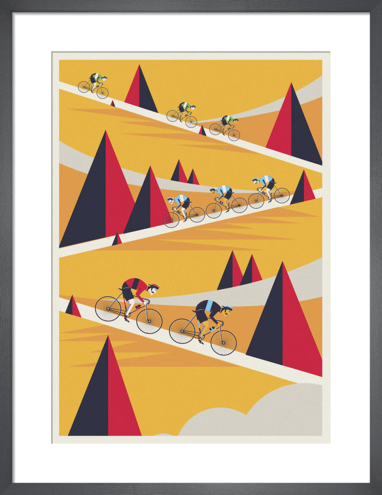 Mountain by Neil Stevens. Framed art print.