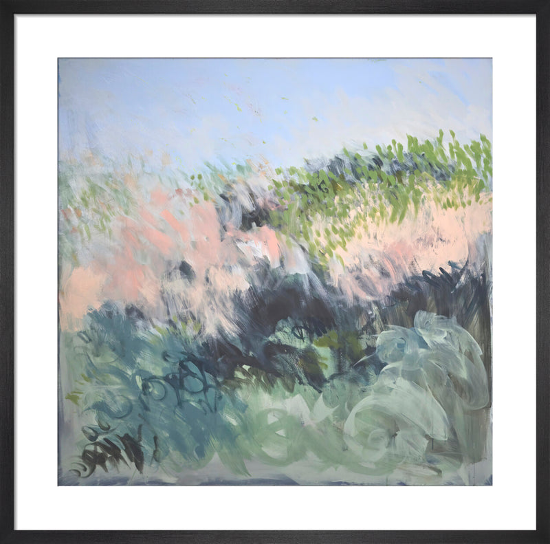 First Rain in Weeks by Claire Oxley. Framed art print.