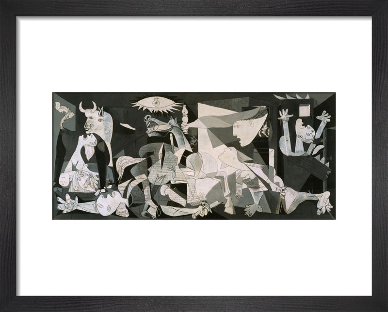 Guernica by Pablo Picasso. Framed art print.