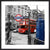 No.9 Bus 3 by Panorama London. Framed art print.
