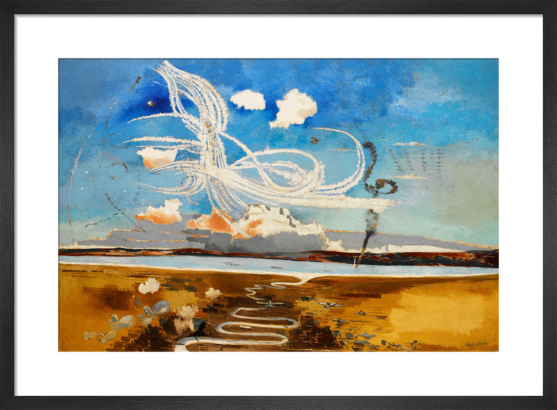 Battle of Britain by Paul Nash. Framed art print.
