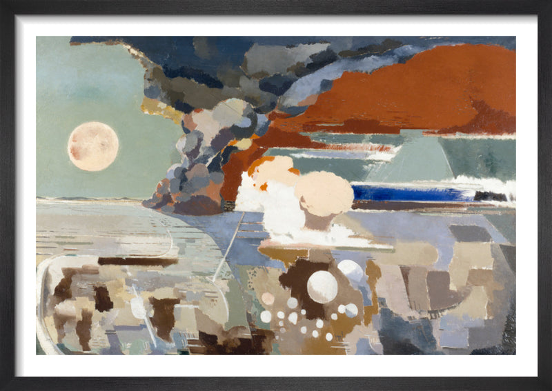 Battle of Germany by Paul Nash. Framed art print.