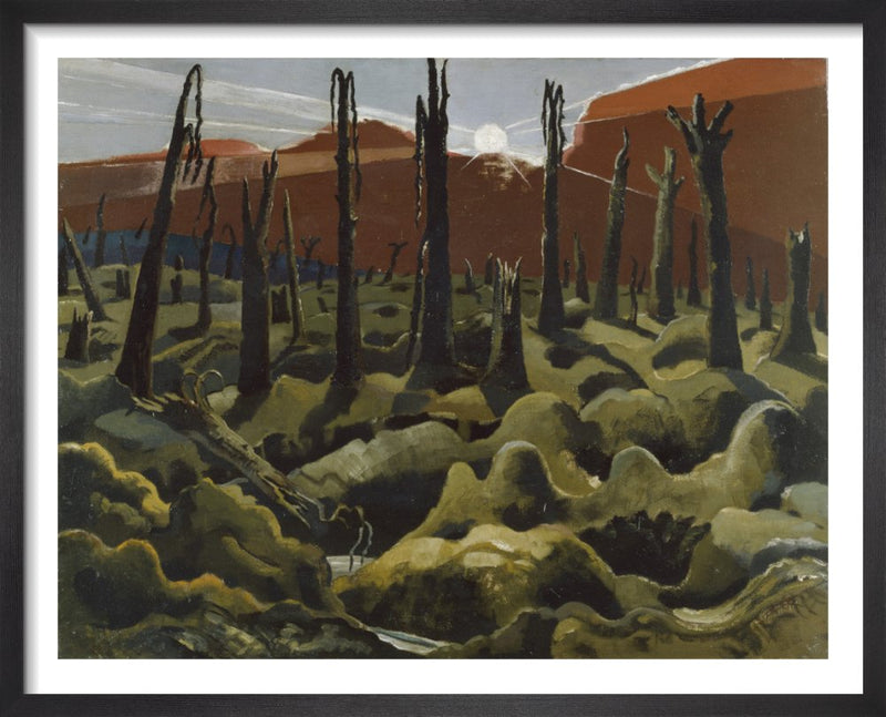 We are Making a New World by Paul Nash. Framed art print.