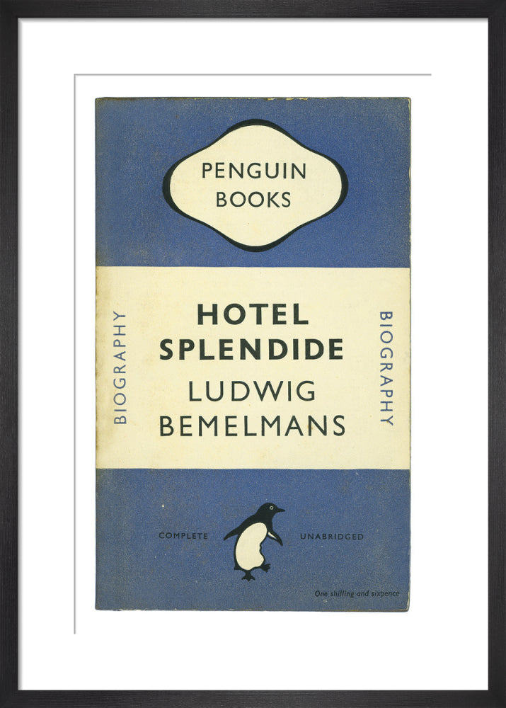 Hotel Splendide by Penguin Books. Framed art print.