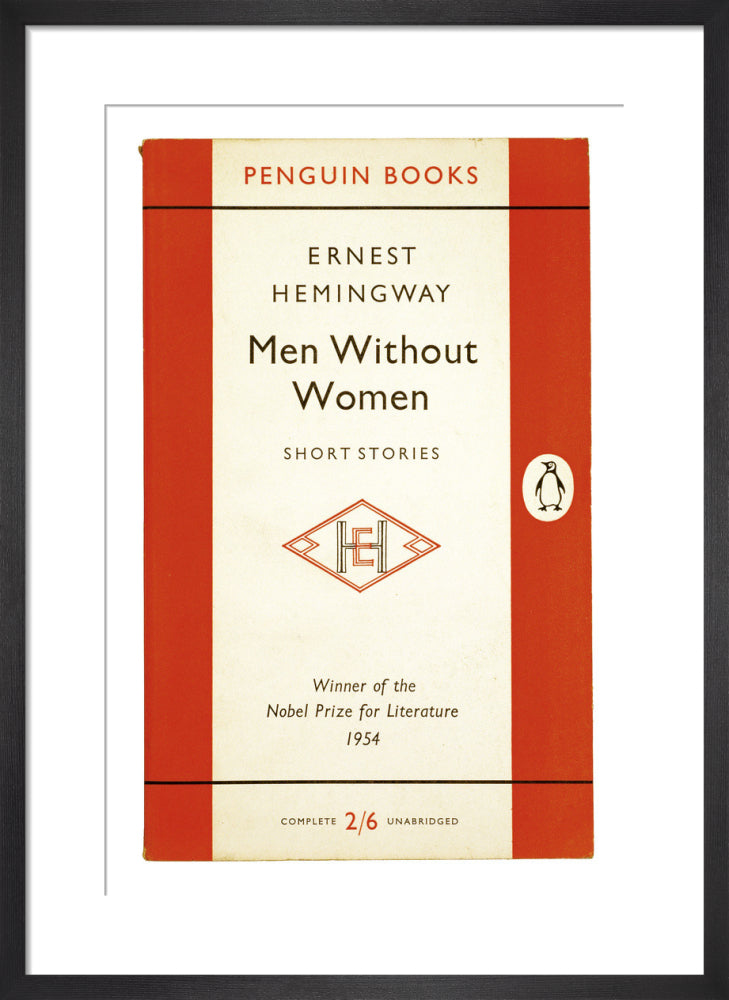 Men Without Women by Penguin Books. Framed art print.