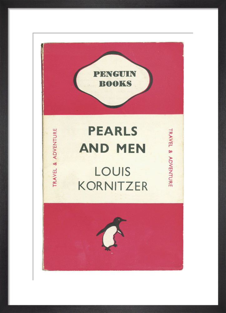 Pearls and Men by Penguin Books. Framed art print.