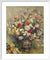 Dahlias by Pierre Auguste Renoir. Framed art print.