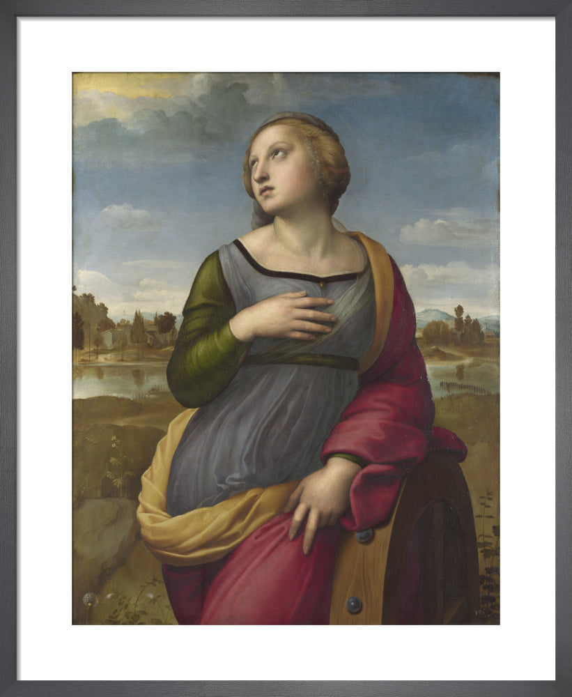 Saint Catherine of Alexandria - Raphael Print