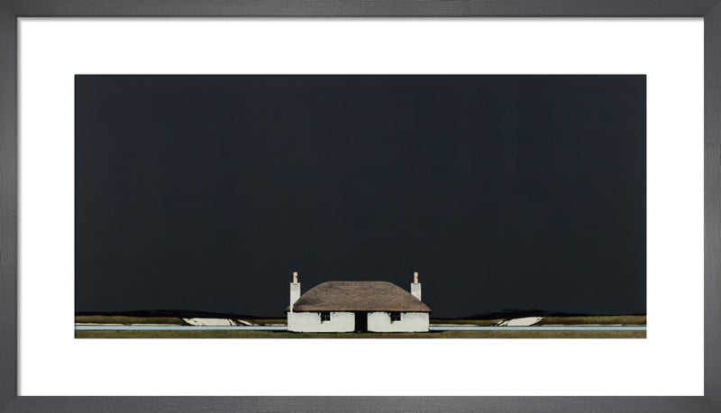 Black House by Ron Lawson. Framed art print.