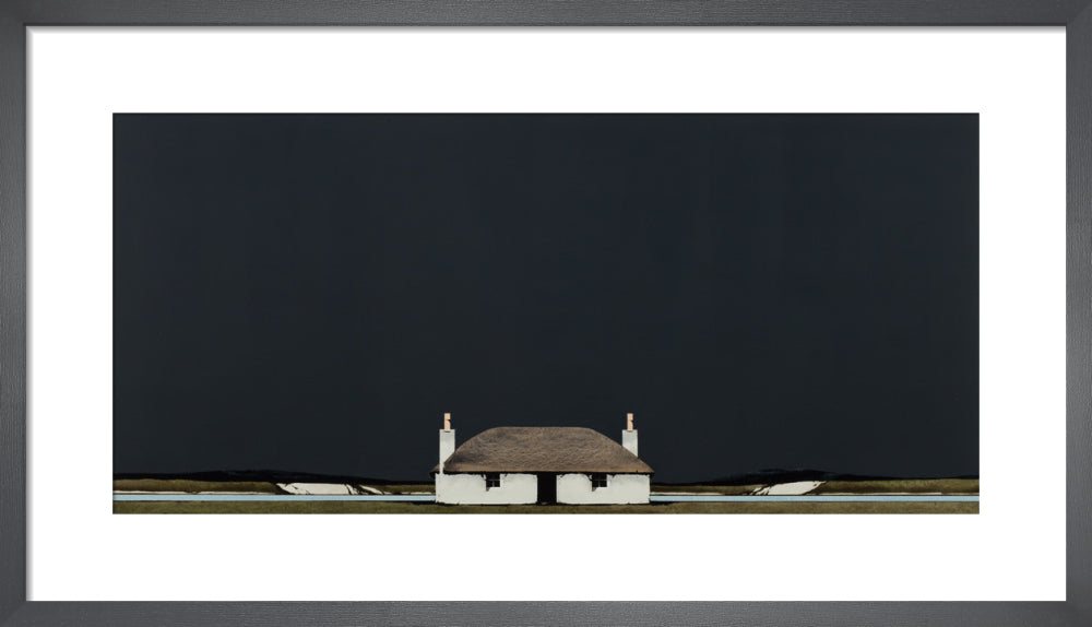 black-house-ron-lawson-print-framed-art-uk