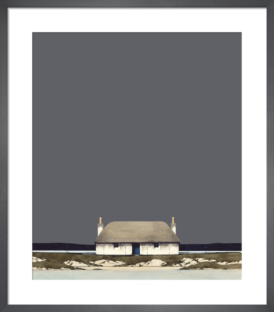 Hebridean Blackhouse Ron Lawson Print Framed Art UK hebridean-blackhouse-ron-lawson-print-framed-art-uk