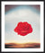 The Meditative Rose by Salvador Dali. Framed art print.