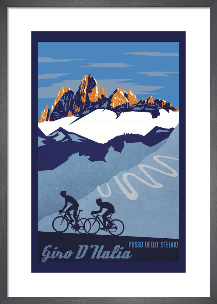Giro D'Italia by Sassan Filsoof. Framed art print.