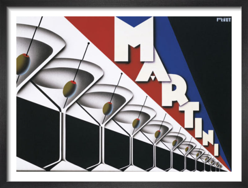 Martini by Steve Forney. Framed art print.