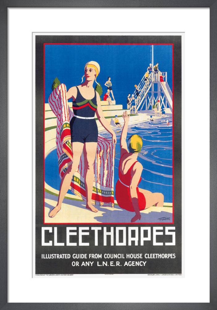 Cleethorpes by Templeton. Framed art print.