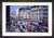 West End London Street Scene by The National Archives. Framed art print.