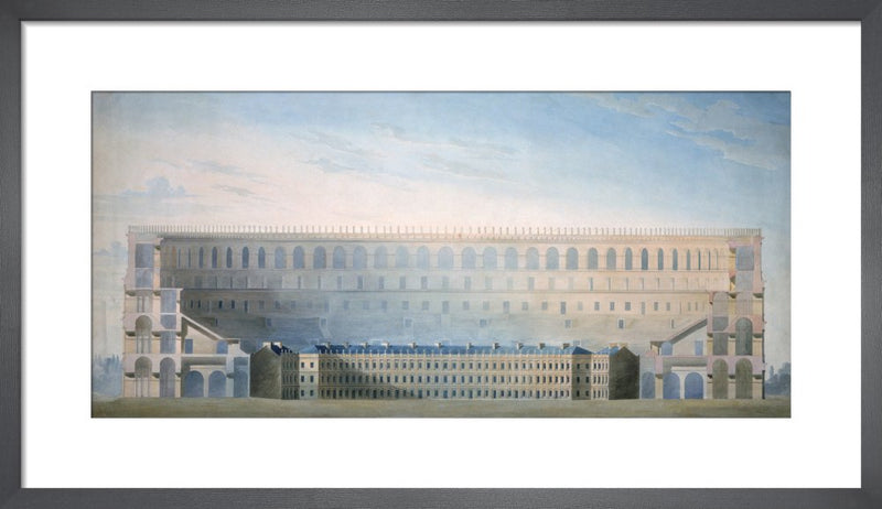 The Colosseum Rome and the Circus Bath by The Soane Office. Framed art print.