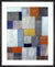 Aubette Design for The Stage Pour Le Plafond by Theo van Doesburg. Framed art print.