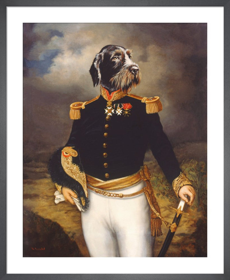 Ceremonial Dress by Thierry Poncelet. Framed art print.