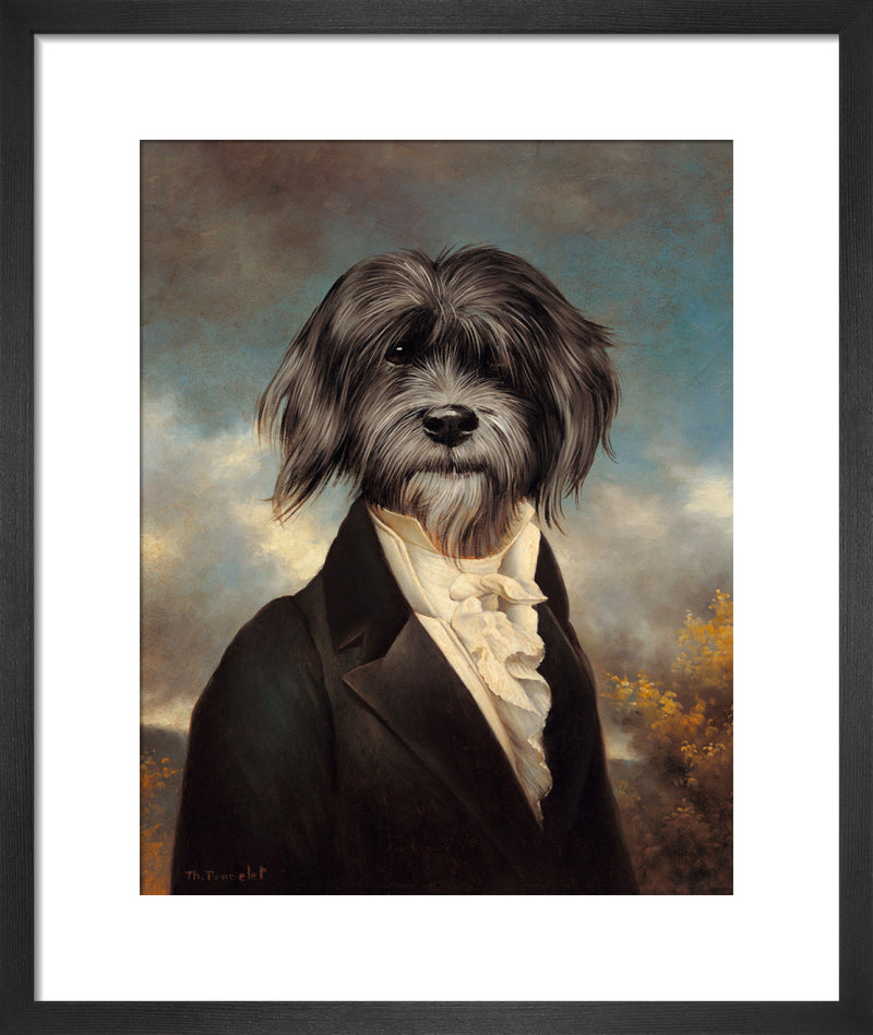 Gavroche by Thierry Poncelet. Framed art print.