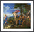 Bacchus and Ariadne by Titian. Framed art print.