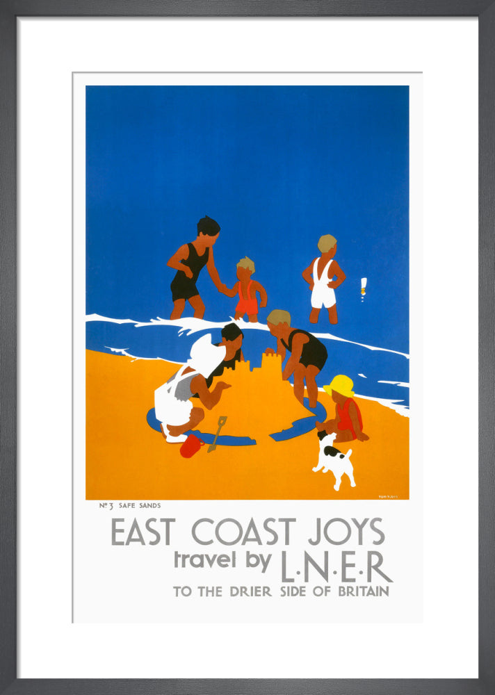 East Coast Joys, No 3 by Tom Purvis. Framed art print.