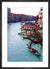 Gondola on the Grand Canal Venice by Wayne Williams. Framed art print.