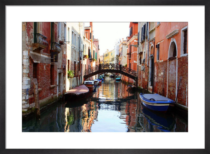 Venice by Wayne Williams. Framed art print.