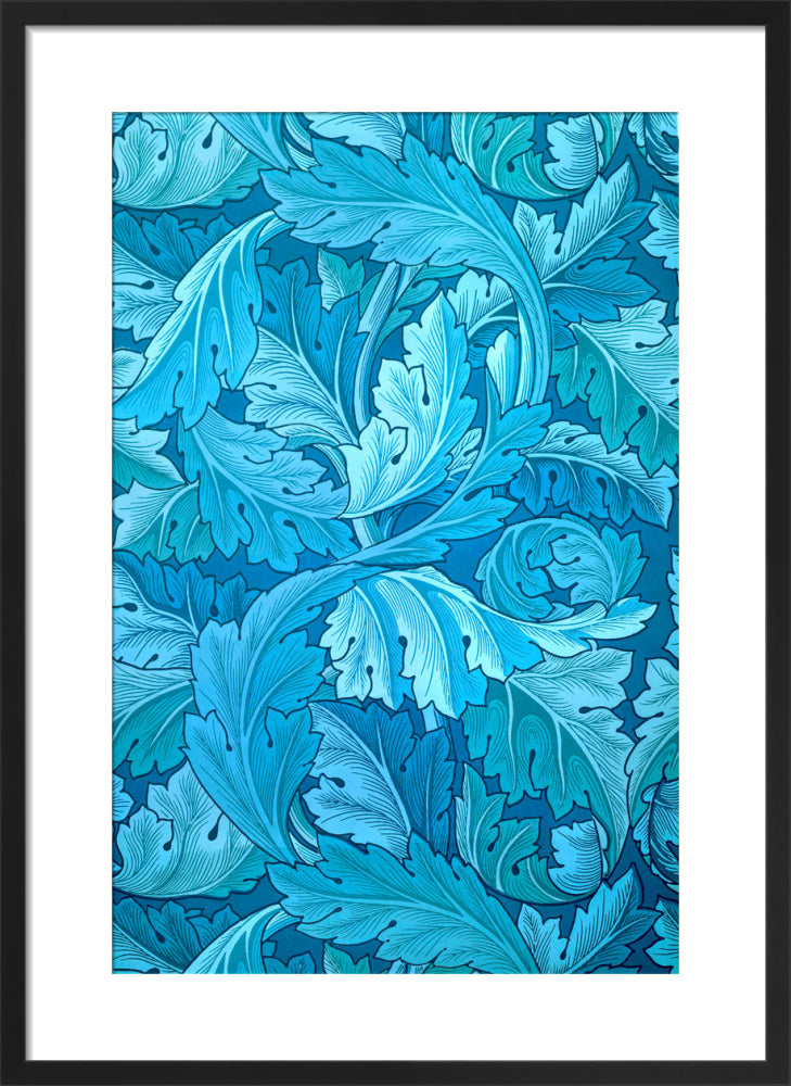 Acanthus by William Morris. Framed art print.