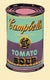 Campbell's Soup Can, 1965 (green & purple) by Andy Warhol. Unframed art print.