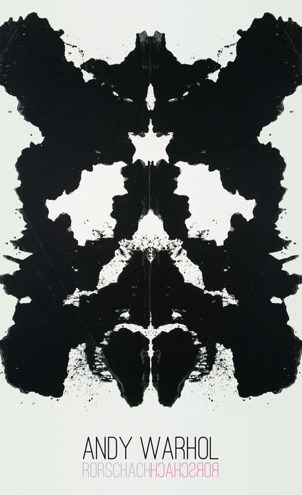 Rorschach 1984 - Andy Warhol Print - Framed Art UK