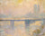 Charing Cross Bridge, 1903 by Claude Monet. Unframed art print.