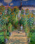 The Artist's Garden at Vetheuil, 1880 by Claude Monet. Unframed art print.