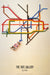 Tate Gallery by tube, 1986 by David Booth, Malcolm and Nancy Fowler (Fine White Line). Unframed art print.