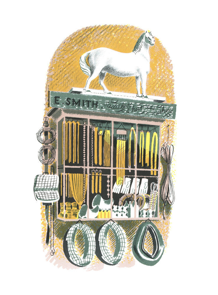 Saddler and Harness Maker - Eric Ravilious Print