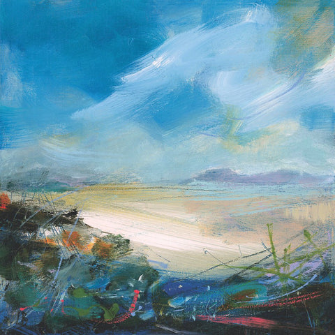 Days of Sand and Sun by Lesley Birch. Unframed art print.