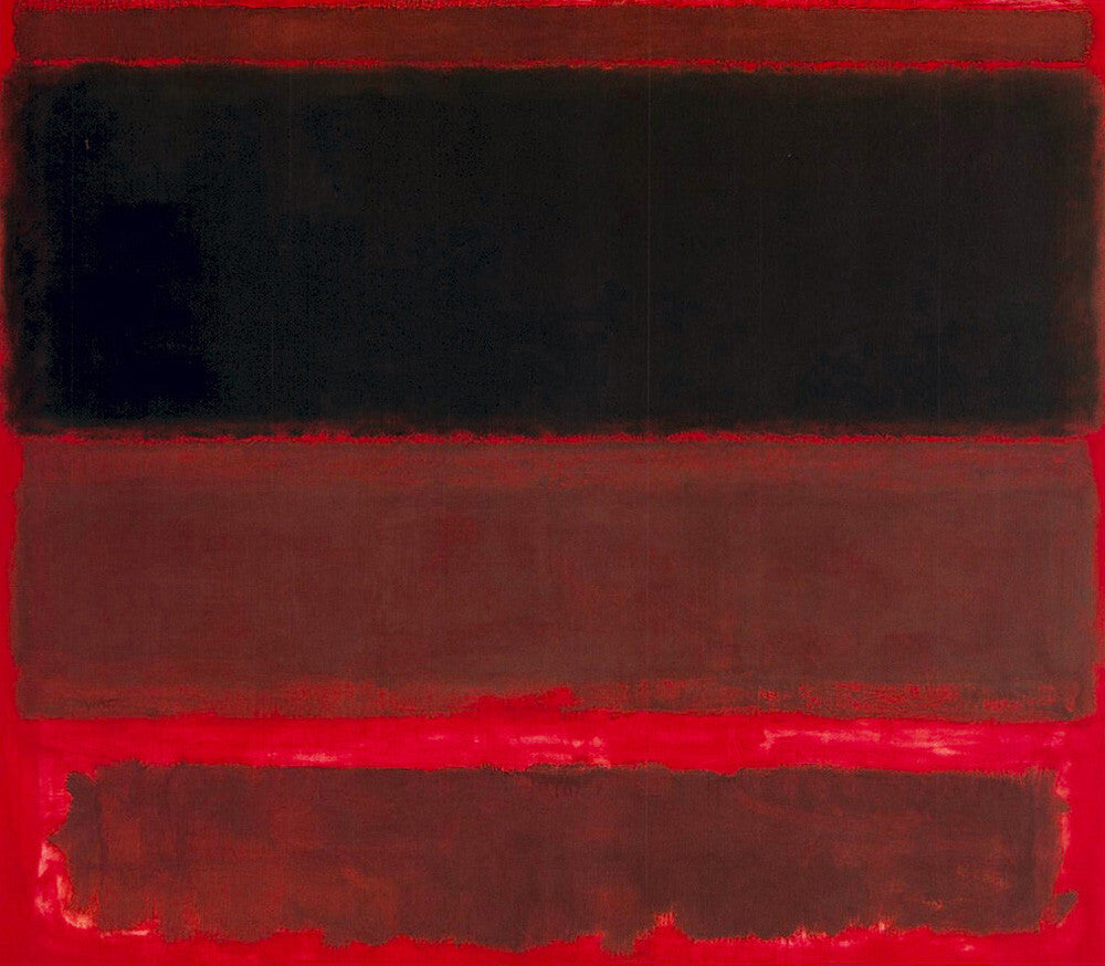 Four Darks in Red 1958 - Mark Rothko Print - Framed Art UK