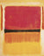 Untitled (Violet, Black, Orange, Yellow on White and Red) by Mark Rothko. Unframed art print.