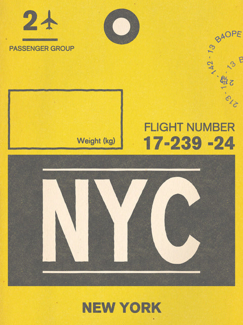 Destination by Nick Cranston. Unframed art print.